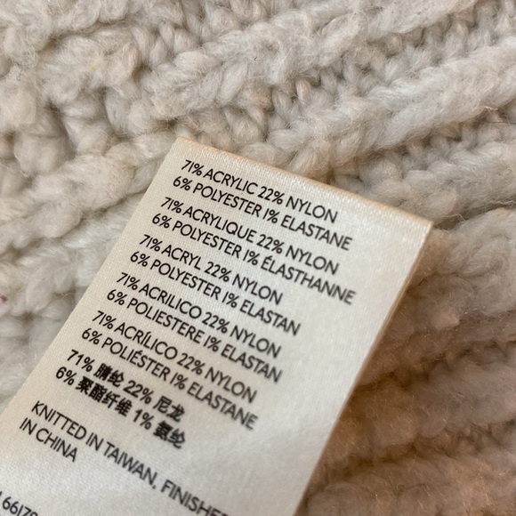 Free People White Chunky Knit Sweater - Picture 5 of 6